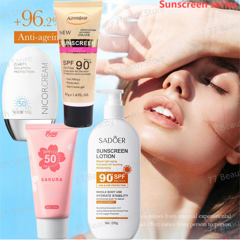 Spf 50 Sunscreen - Sunscreen Spf 50 Face Korean Products