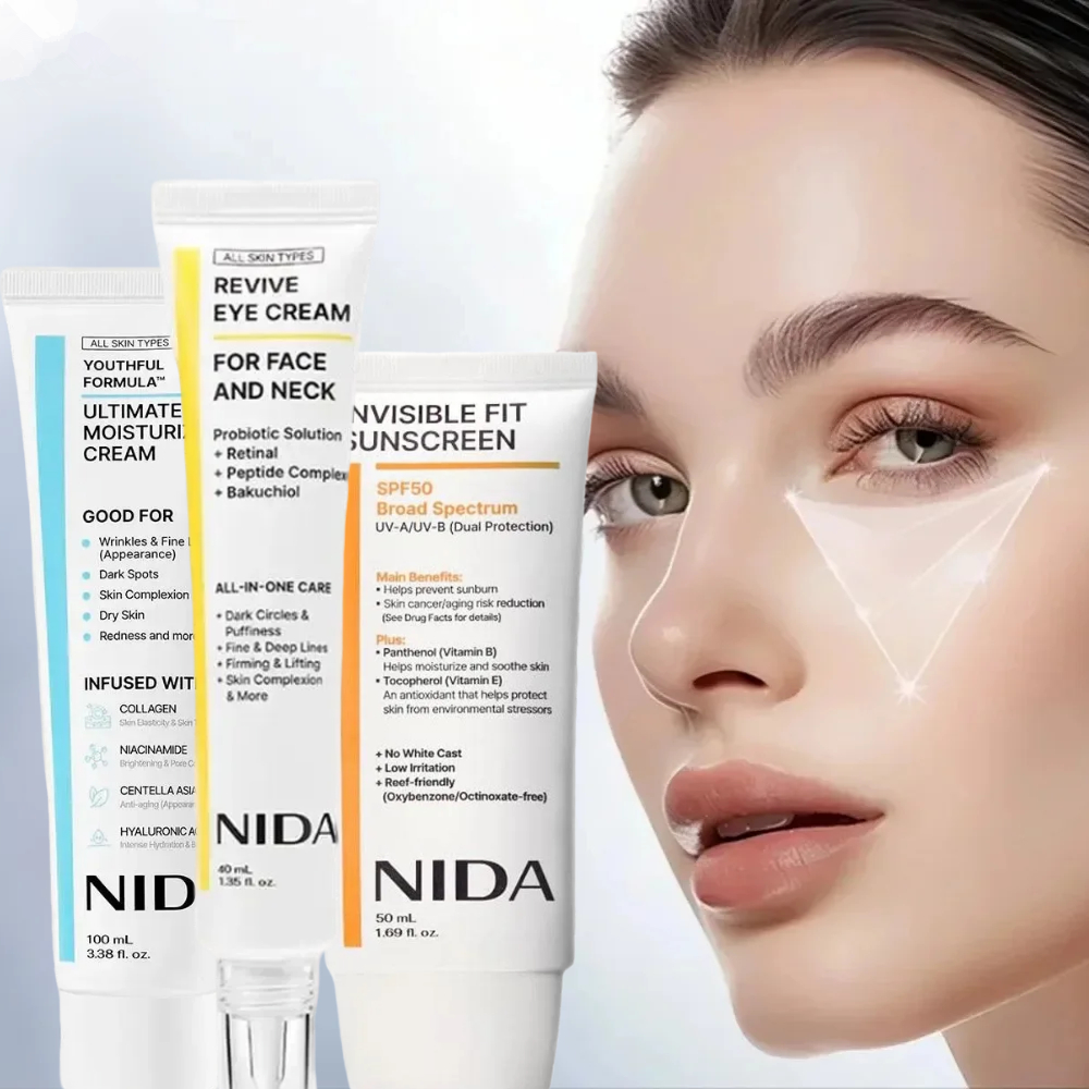 Spf 50 Sunscreen - NIDA Collagen Ultimate Moisturizing Cream SPF
