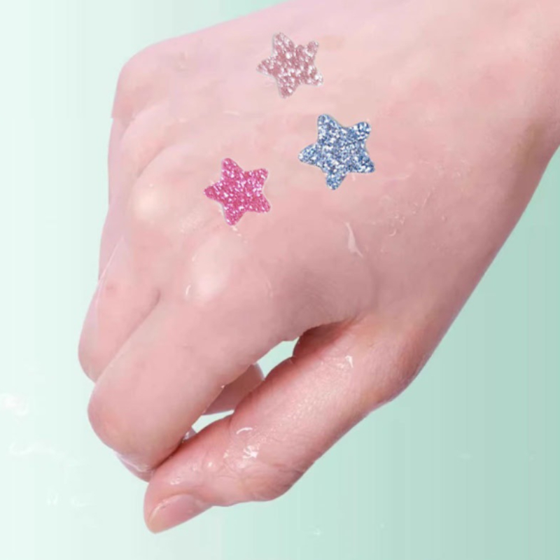 7/10/14Pcs Colorful Star Acne  - مراجعة Skincare Qv وسعره