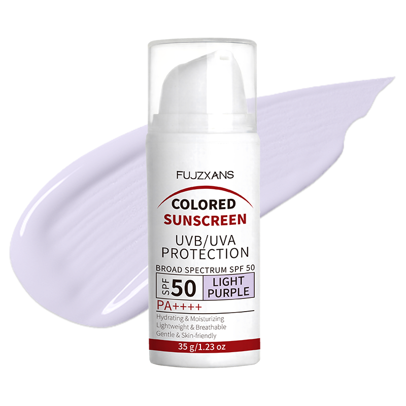 Light Purple Tinted Sunscreen  - مراجعة Spf 50 Sunscreen وسعره
