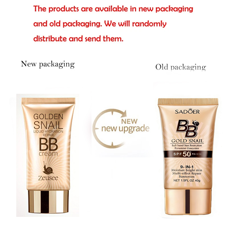 SADOER Gold Snail Sunscreen BB - مراجعة Spf 50 Sunscreen وسعره
