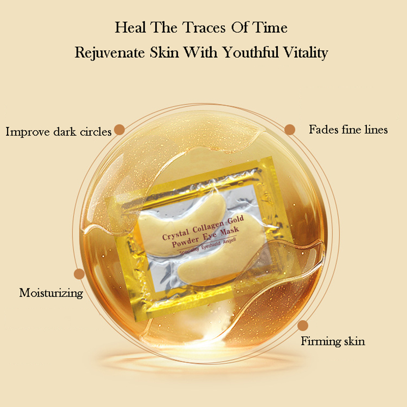 10/20pcs Golden Crystal Collag - مراجعة Skincare Qv وسعره