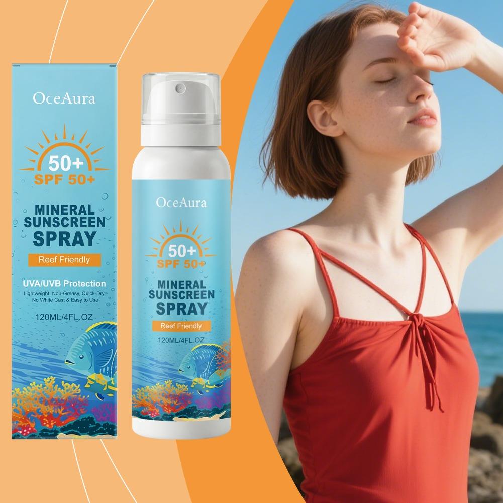 OceAura SPF50+ Reef-Friendly M - مراجعة Spf 50 Sunscreen وسعره