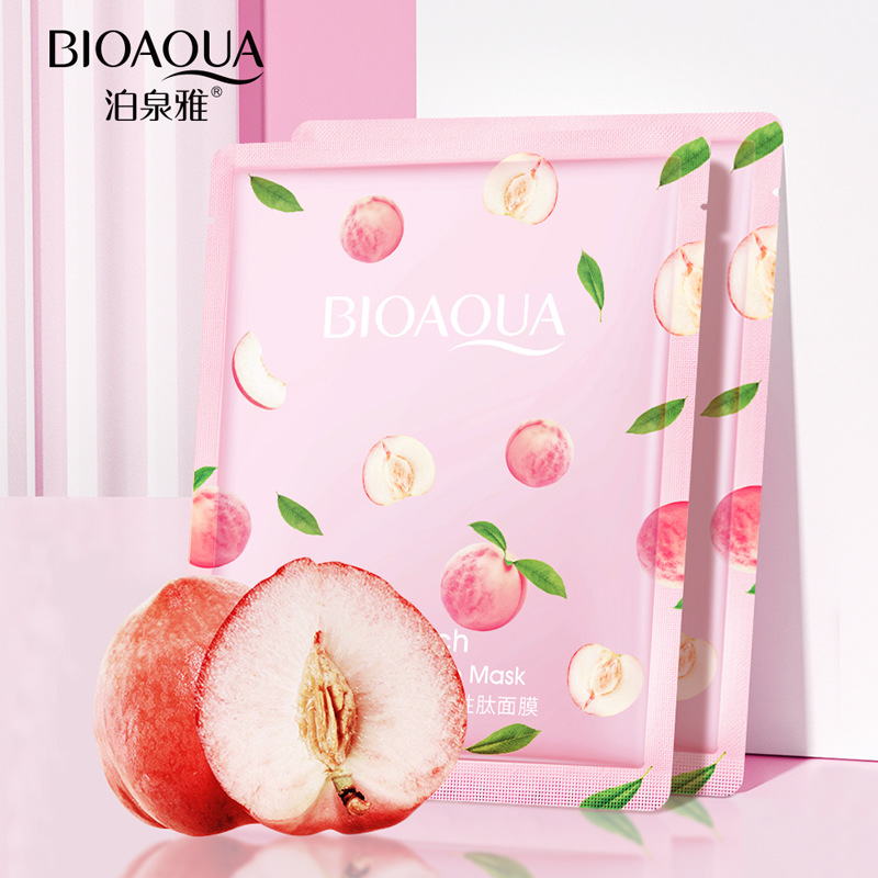 10pcs BIOAQUA Honey Peach Face - مراجعة Skincare Bioaqua وسعره