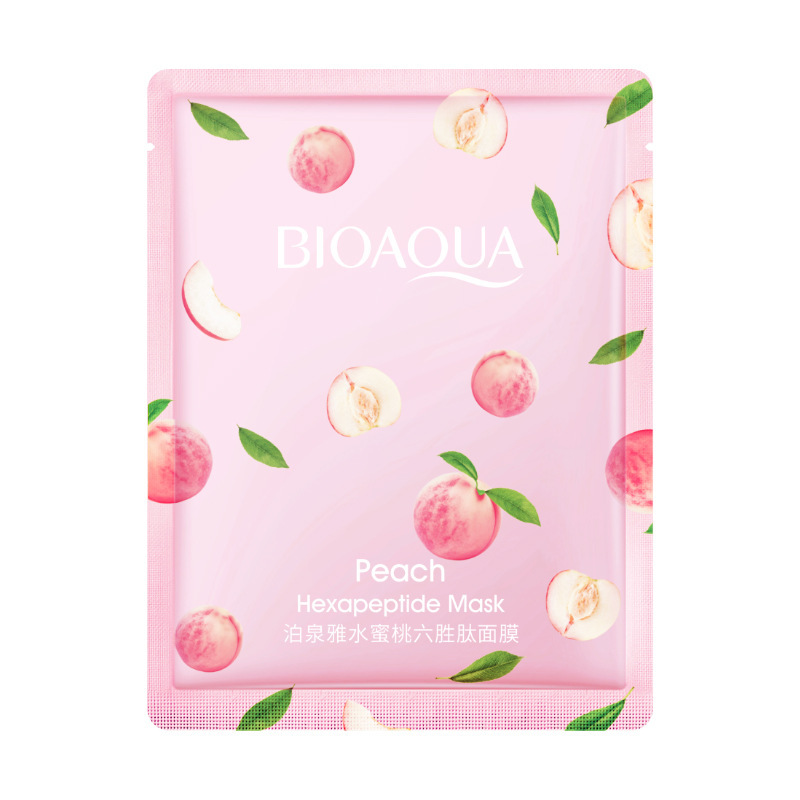 10pcs BIOAQUA Honey Peach Face - مراجعة Skincare Bioaqua وسعره