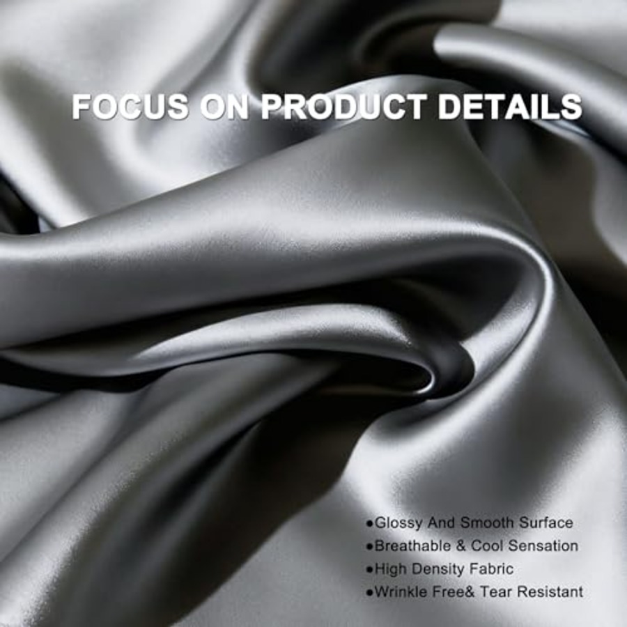4 Pcs Satin Silky Sheet Set Si - مراجعة Skincare Skin 1004 وسعره