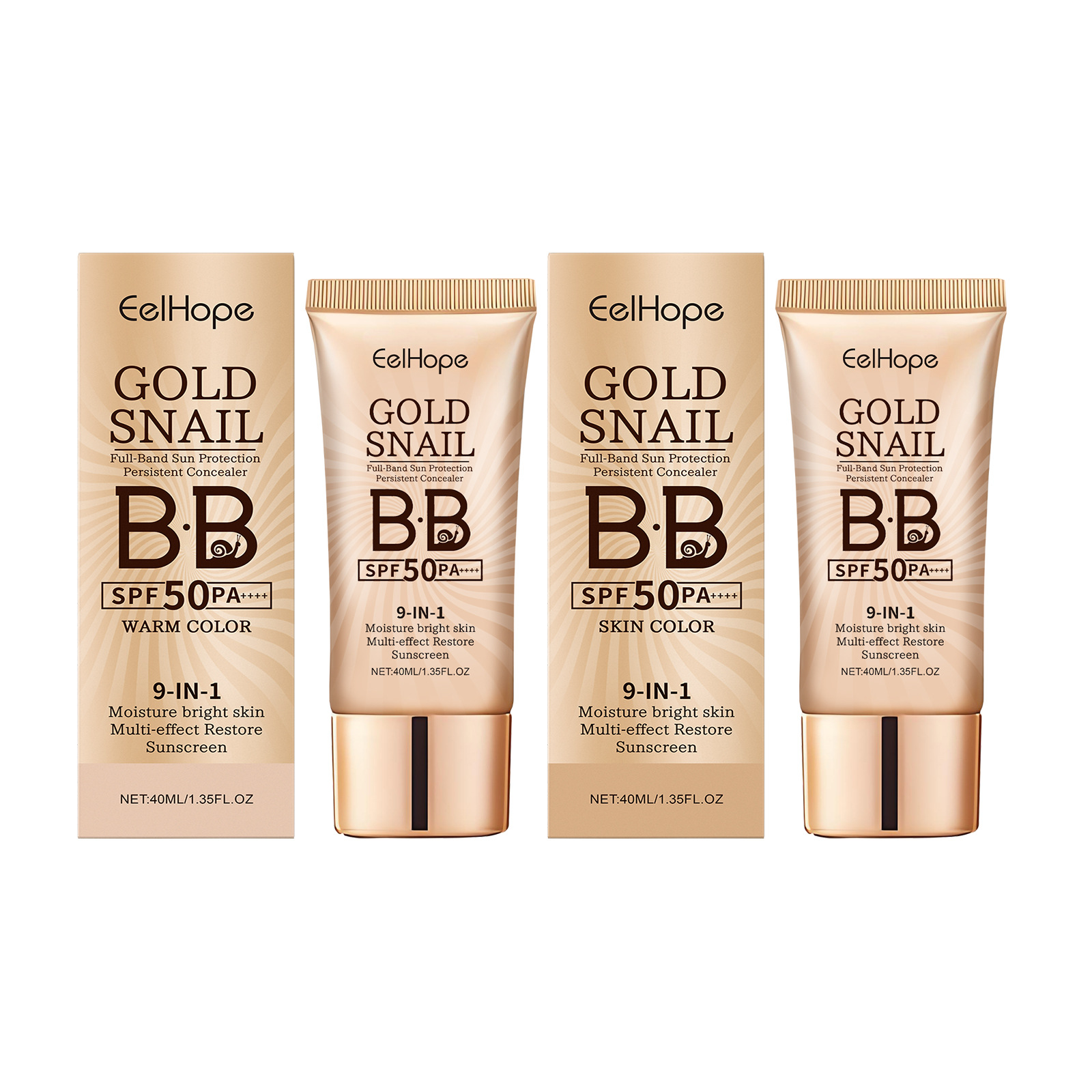 Gold Snail Sunscreen BB Cream  - مراجعة Spf 50 Sunscreen وسعره