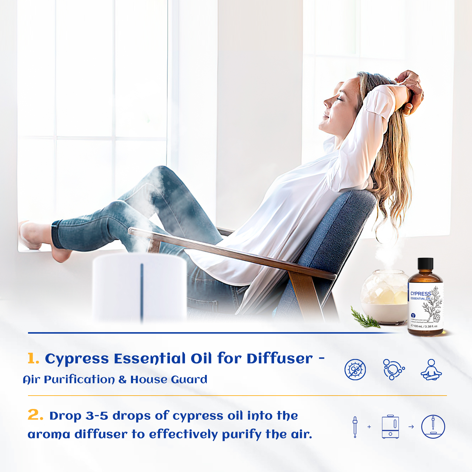 HIQILI Pure Cypress Essential  - مراجعة Skincare Skin 1004 وسعره