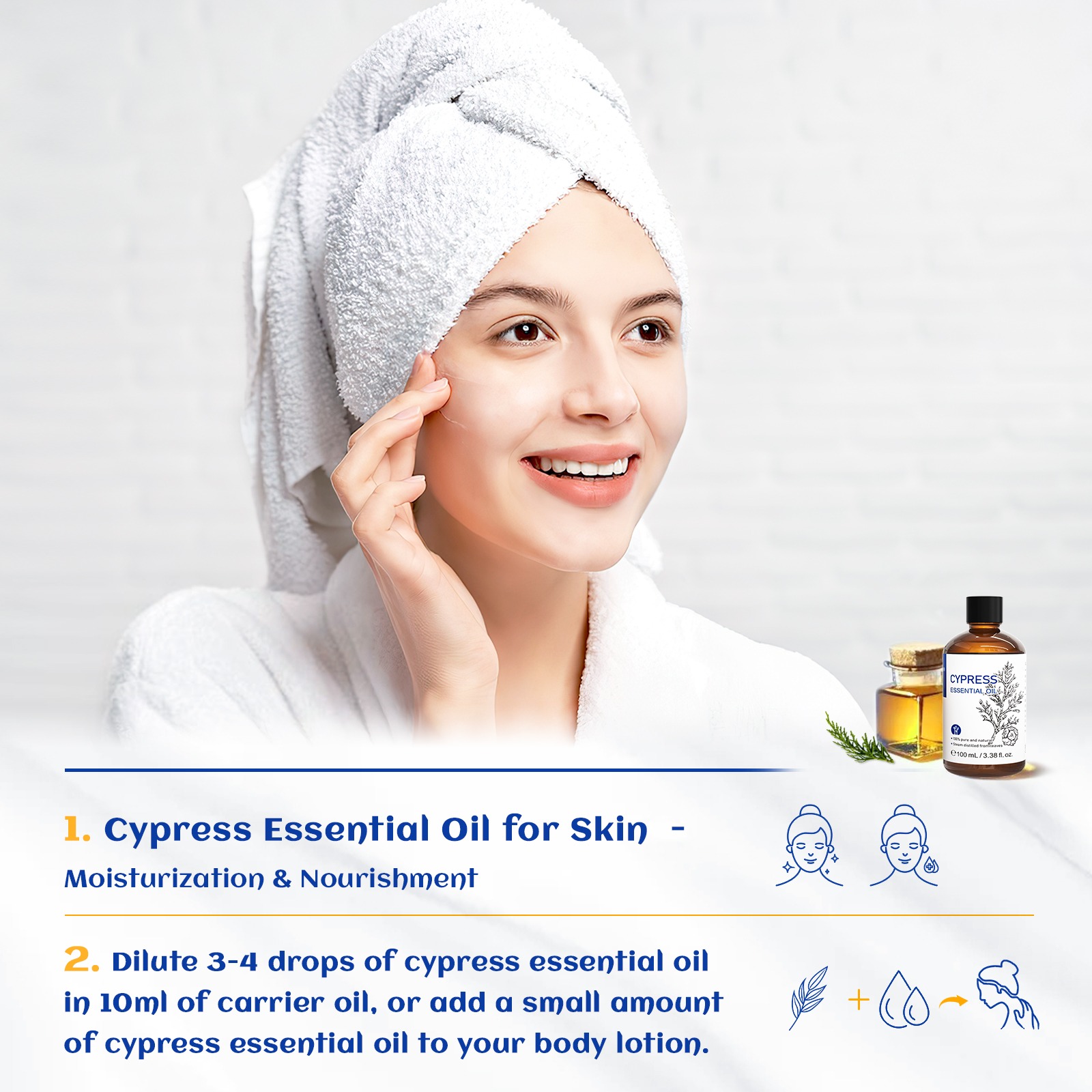 HIQILI Pure Cypress Essential  - مراجعة Skincare Skin 1004 وسعره