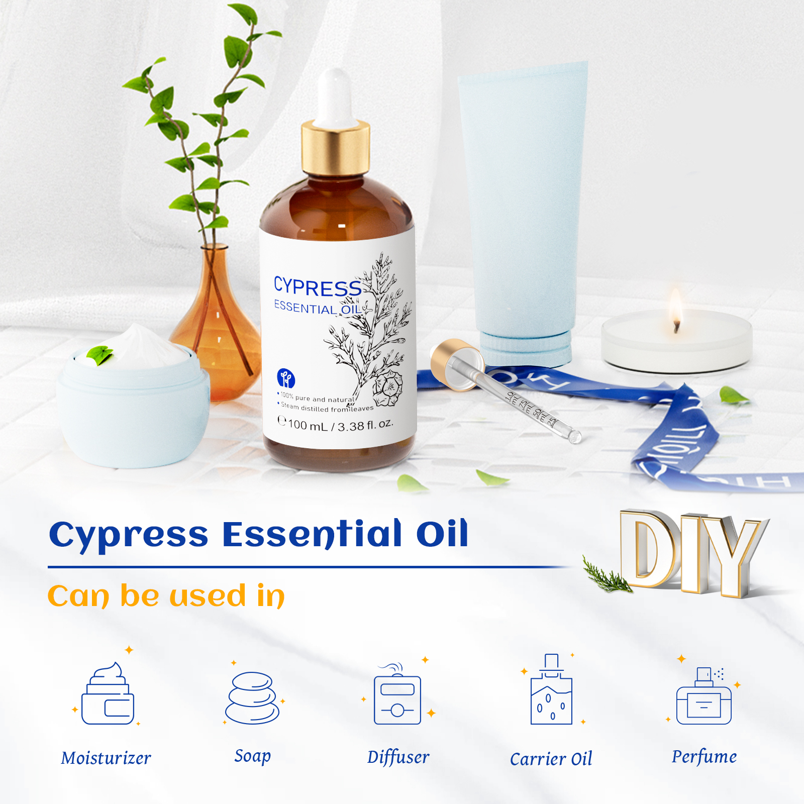 HIQILI Pure Cypress Essential  - مراجعة Skincare Skin 1004 وسعره