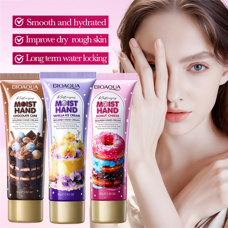 80g ﻿BIOAQUA Moisturizing Hand - مراجعة Skincare Bioaqua وسعره