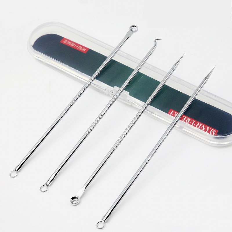 4pcs/set Acne Removal Needles  - مراجعة Skincare Qv وسعره