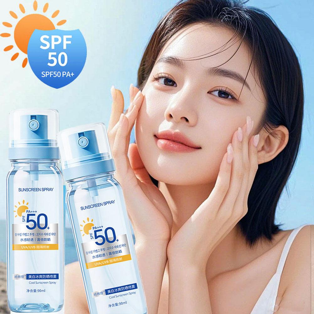 Portable SPF50+ Sunscreen Spra - مراجعة Spf 50 Sunscreen وسعره