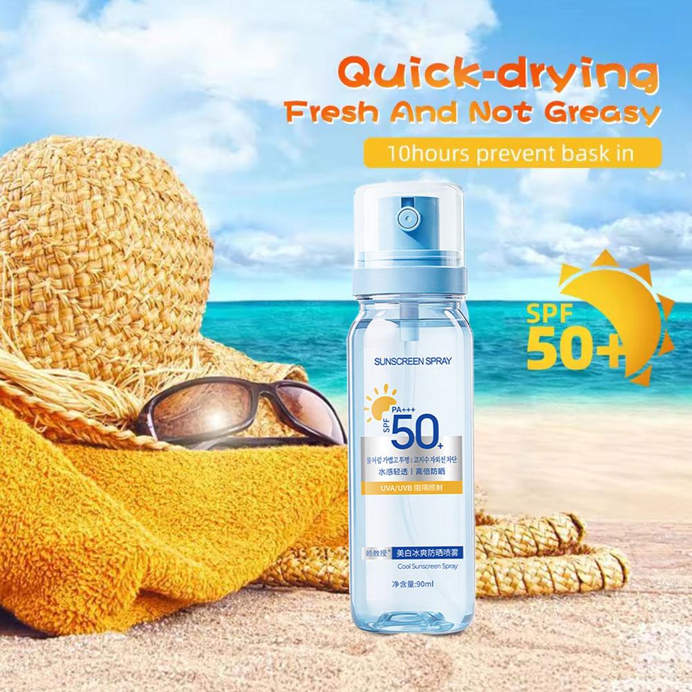 Portable SPF50+ Sunscreen Spra - مراجعة Spf 50 Sunscreen وسعره