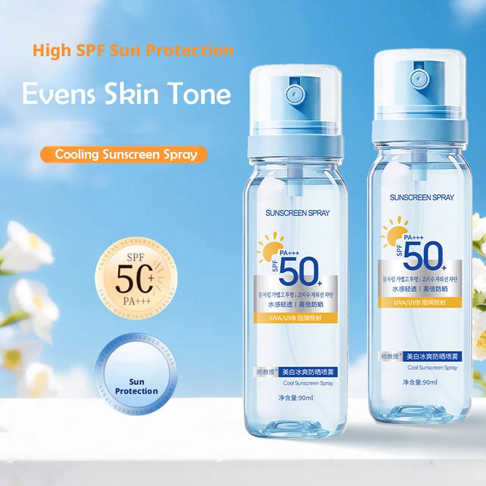 Portable SPF50+ Sunscreen Spra - مراجعة Spf 50 Sunscreen وسعره