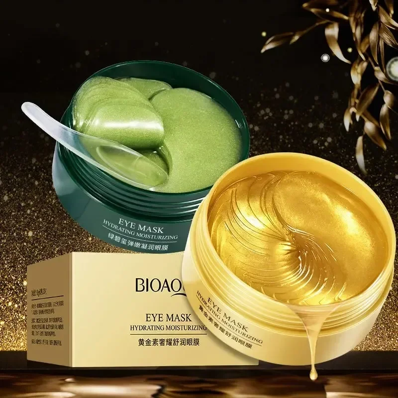 60pcs BIOAQUA Collagen Eye Mas - مراجعة Skincare Bioaqua وسعره