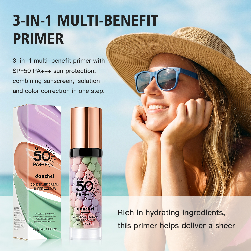 Three Color Correcting Isolati - مراجعة Spf 50 Sunscreen وسعره