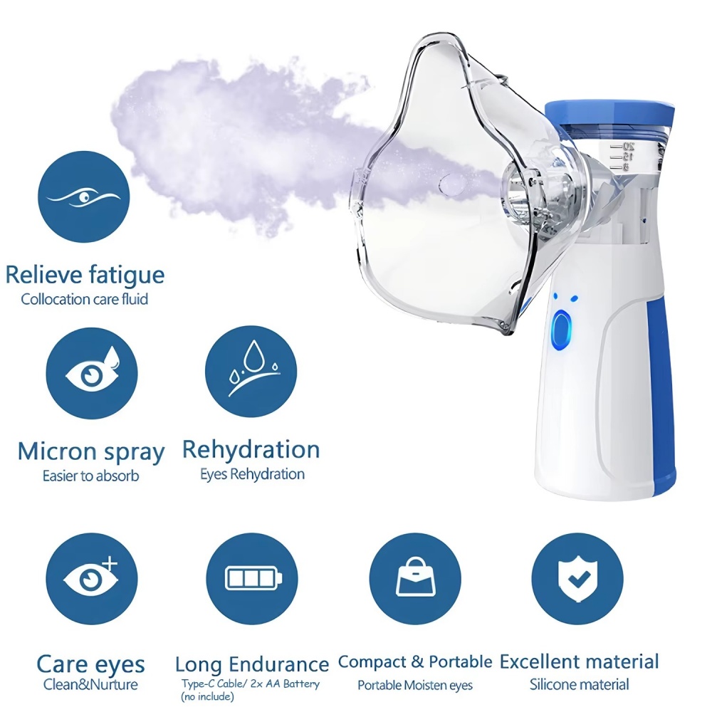 Mini Facial Steamer Rechargeab - مراجعة Skincare Qv وسعره