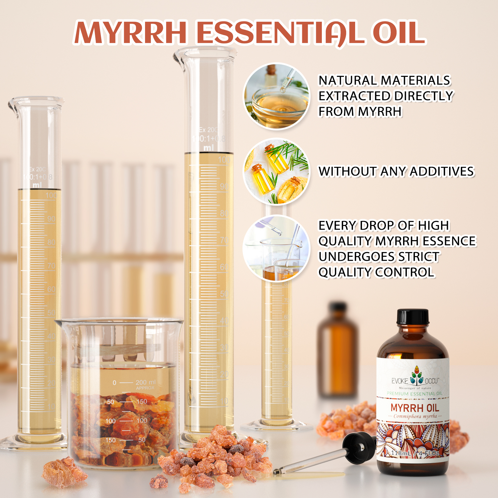 EVOKE OCCU Myrrh Essential Oil - مراجعة Skincare Skin 1004 وسعره