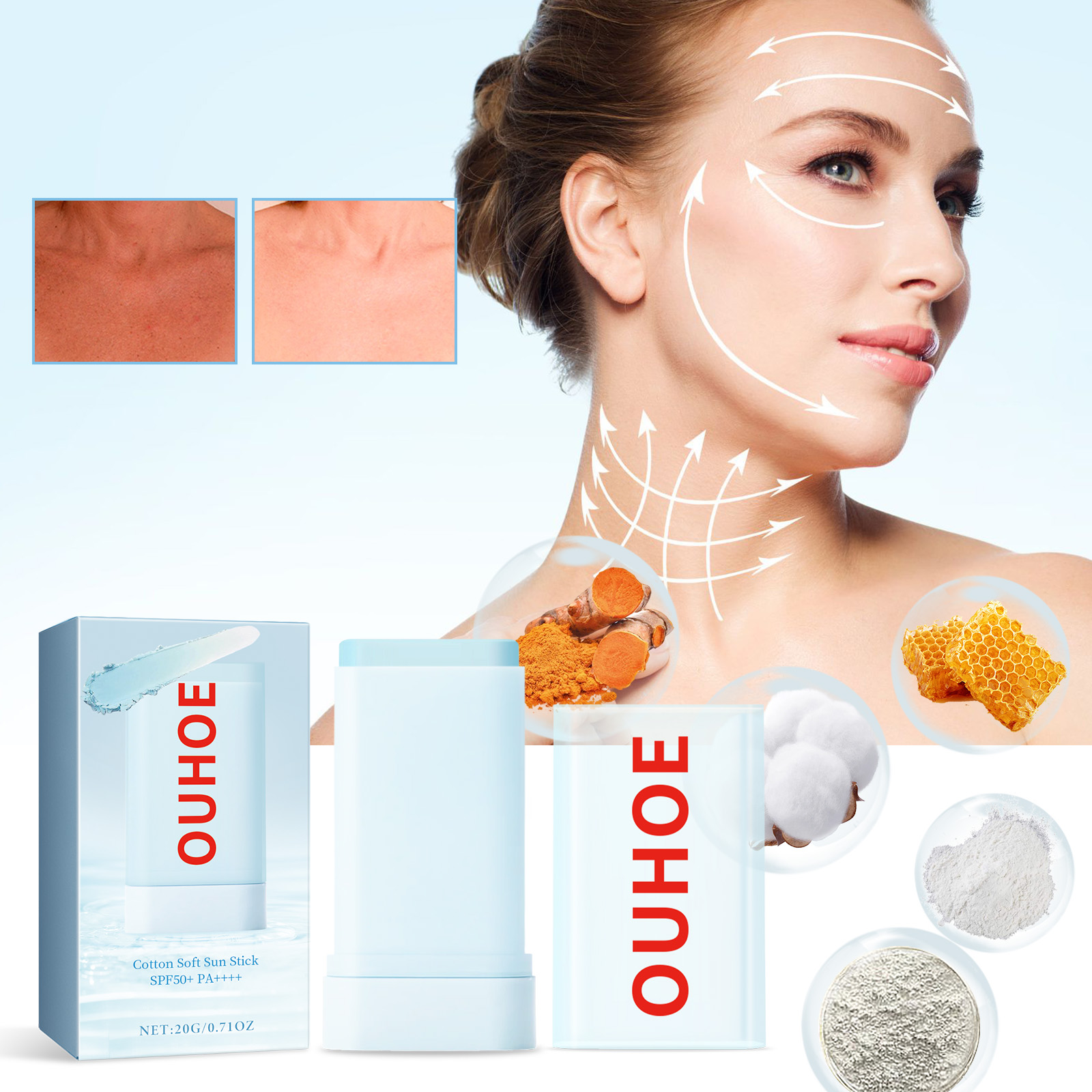 Portable Sunscreen Stick SPF50 - مراجعة Spf 50 Sunscreen وسعره