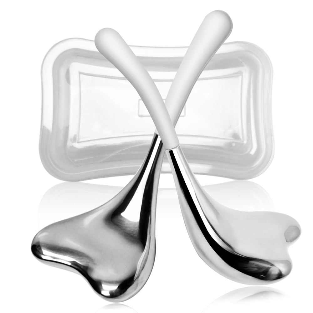 Ice Globes Spoon Massager Faci - مراجعة Skincare Qv وسعره