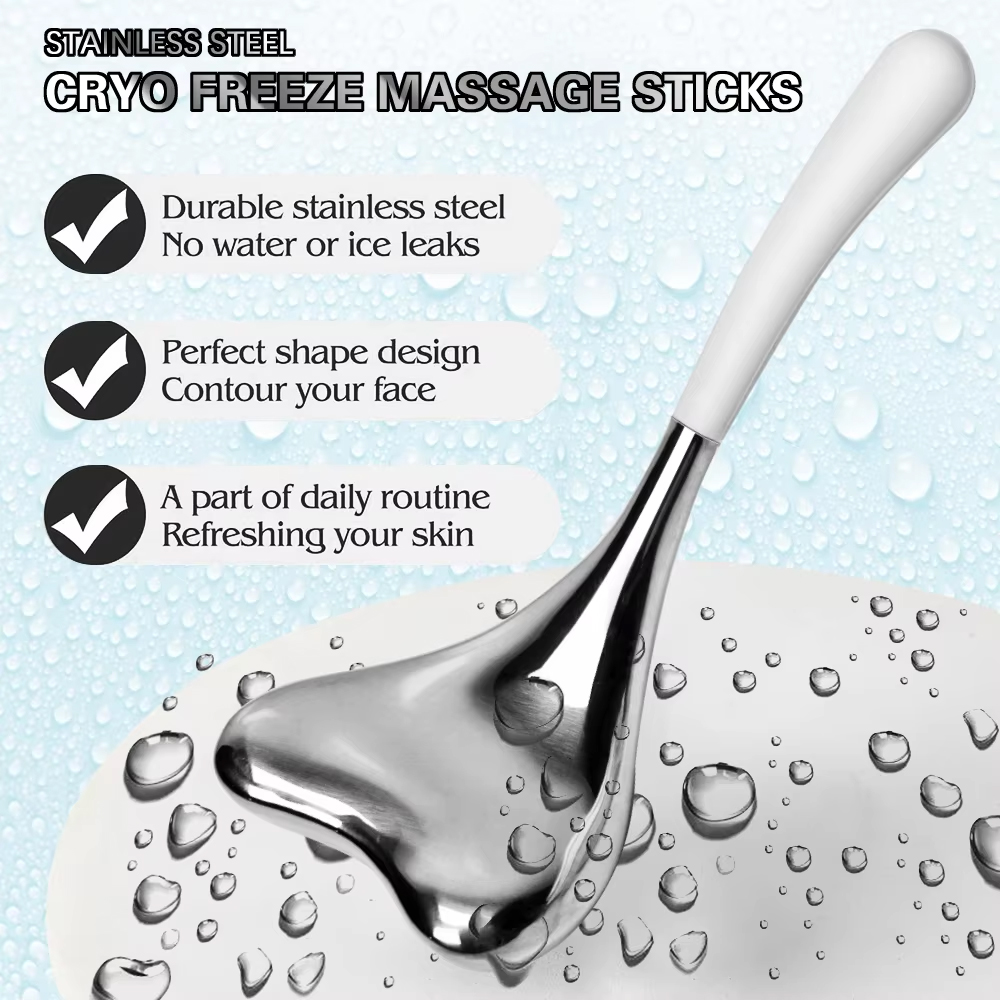 Ice Globes Spoon Massager Faci - مراجعة Skincare Qv وسعره