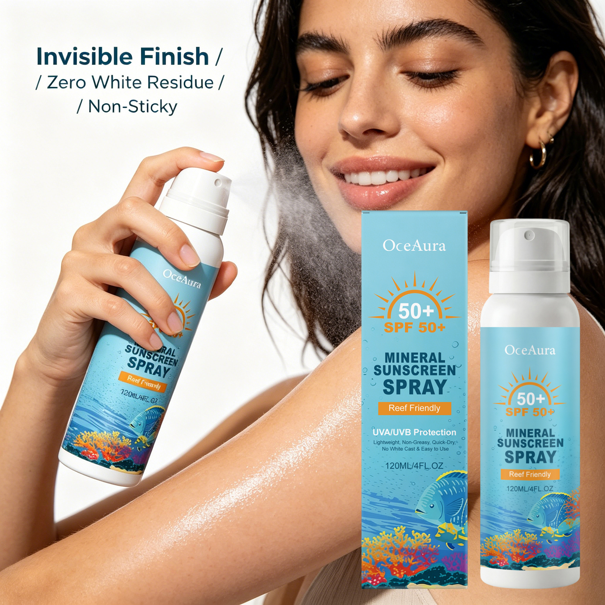 SFP 50+ Mineral Body Mist Phys - مراجعة Physical Sunscreen Mineral وسعره