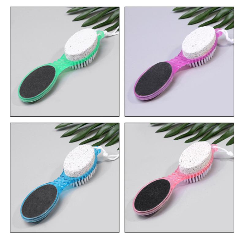 ·4 In 1 Foot Brush File With P - مراجعة Skincare Skin 1004 وسعره