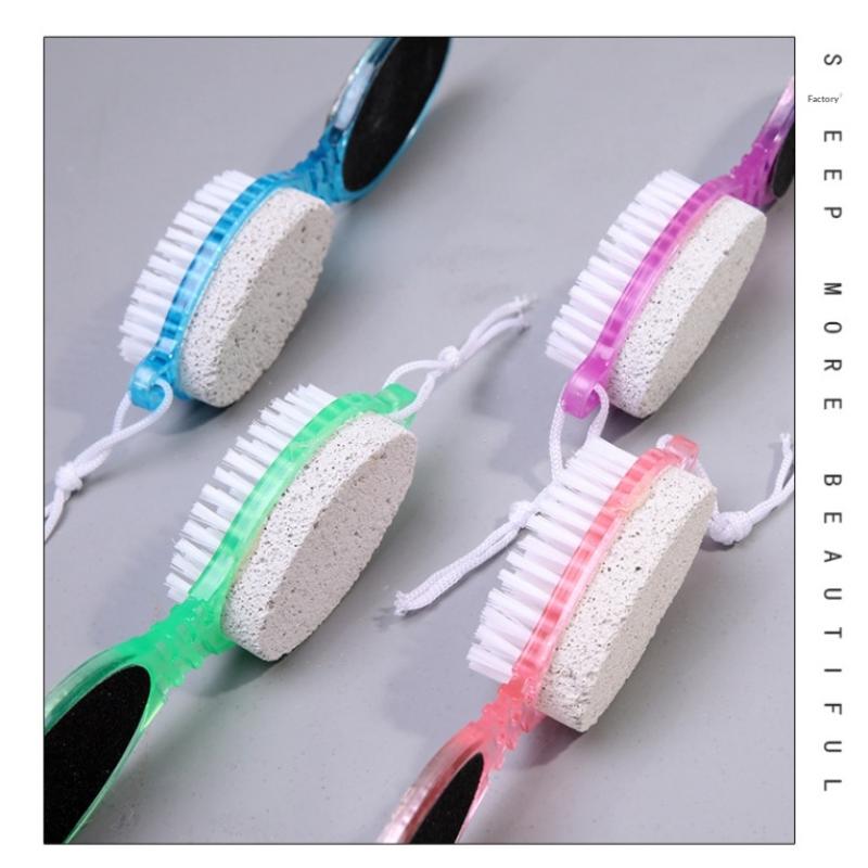 ·4 In 1 Foot Brush File With P - مراجعة Skincare Skin 1004 وسعره