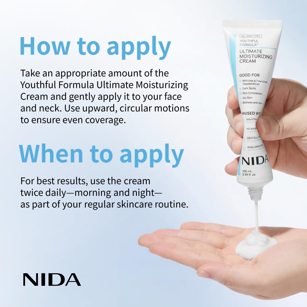 NIDA Moisturizing Cream+Sunscr - مراجعة Spf 50 Sunscreen وسعره