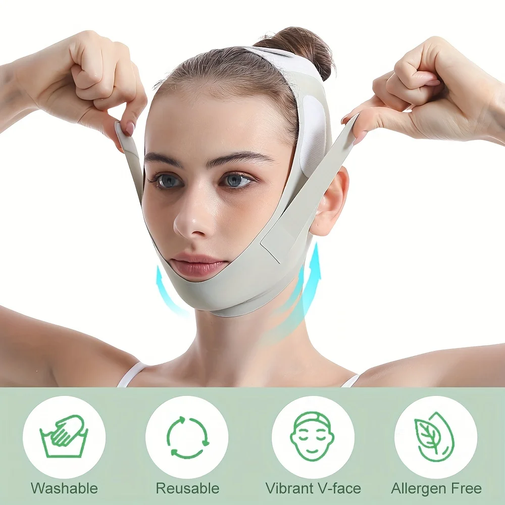 Reusable Face Slimming Bandage - مراجعة Skincare Qv وسعره