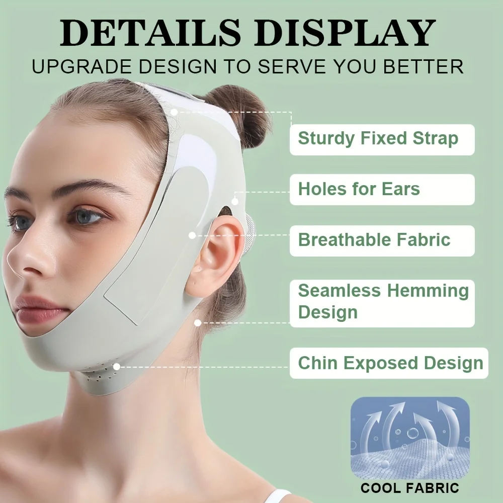 Reusable Face Slimming Bandage - مراجعة Skincare Qv وسعره