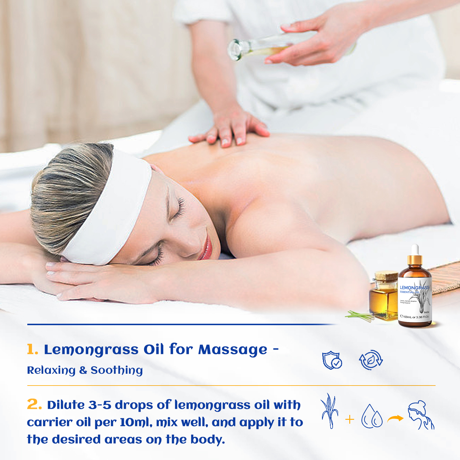 HIQILI 100% Pure Lemongrass Es - مراجعة Skincare Skin 1004 وسعره