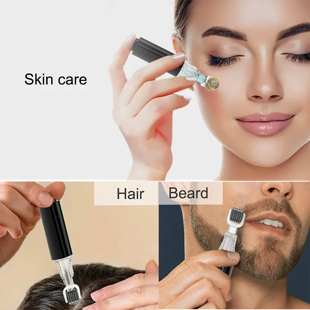 New 105 Pin Derma Roller Titan - مراجعة Skincare Qv وسعره