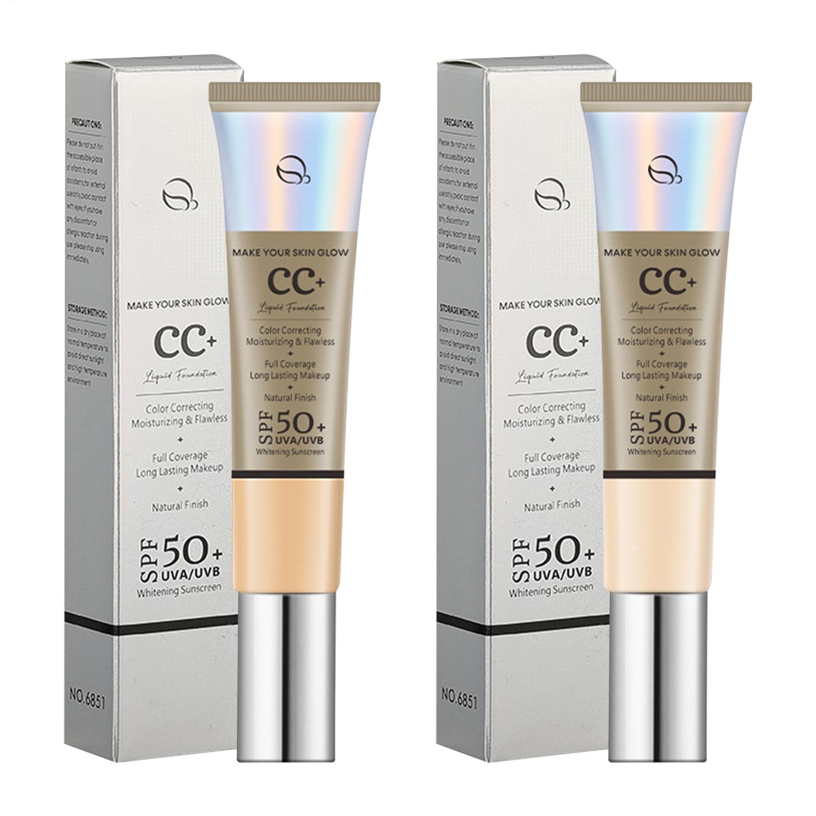 CC Cream Foundation SPF 50 Sun - مراجعة Spf 50 Sunscreen وسعره