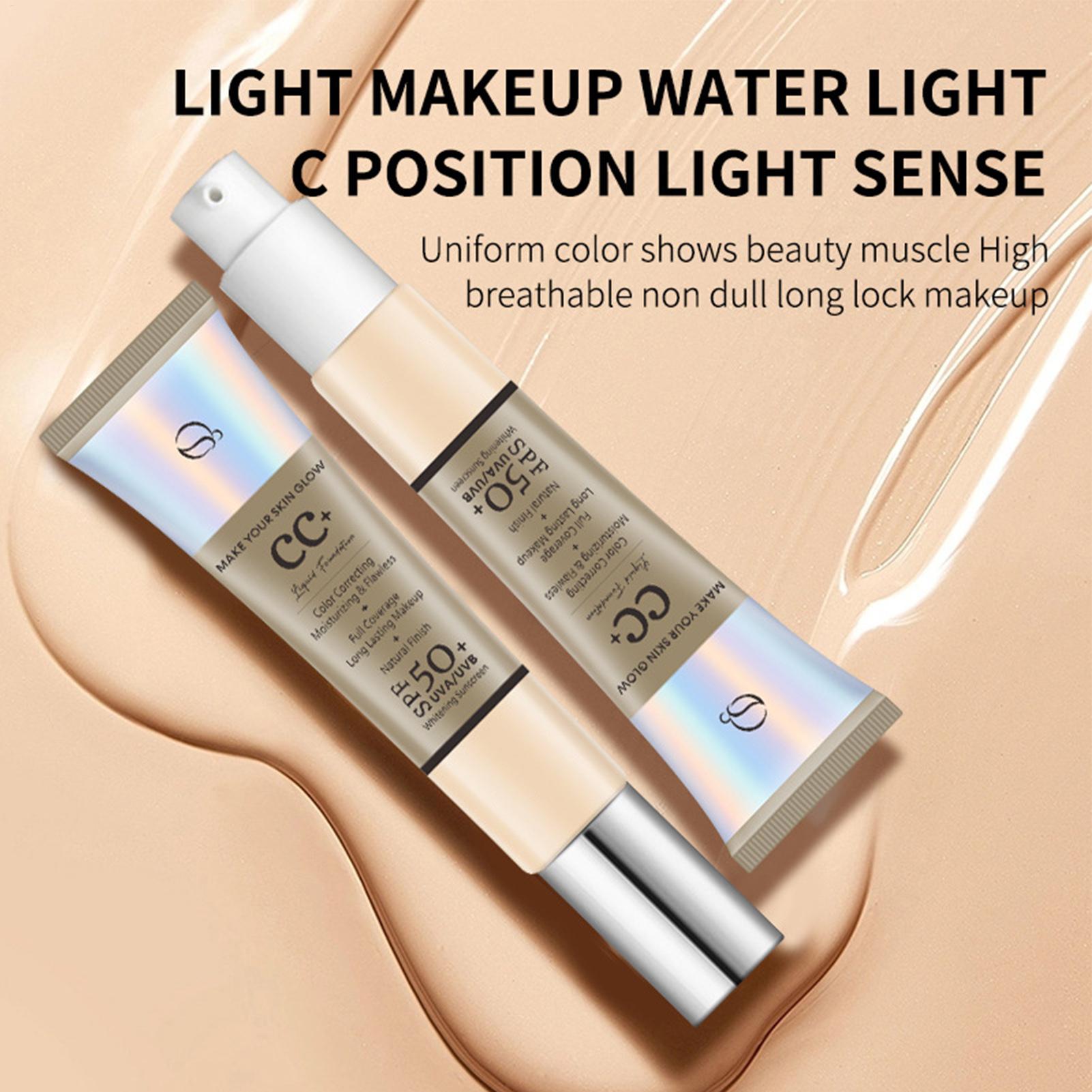 CC Cream Foundation SPF 50 Sun - مراجعة Spf 50 Sunscreen وسعره