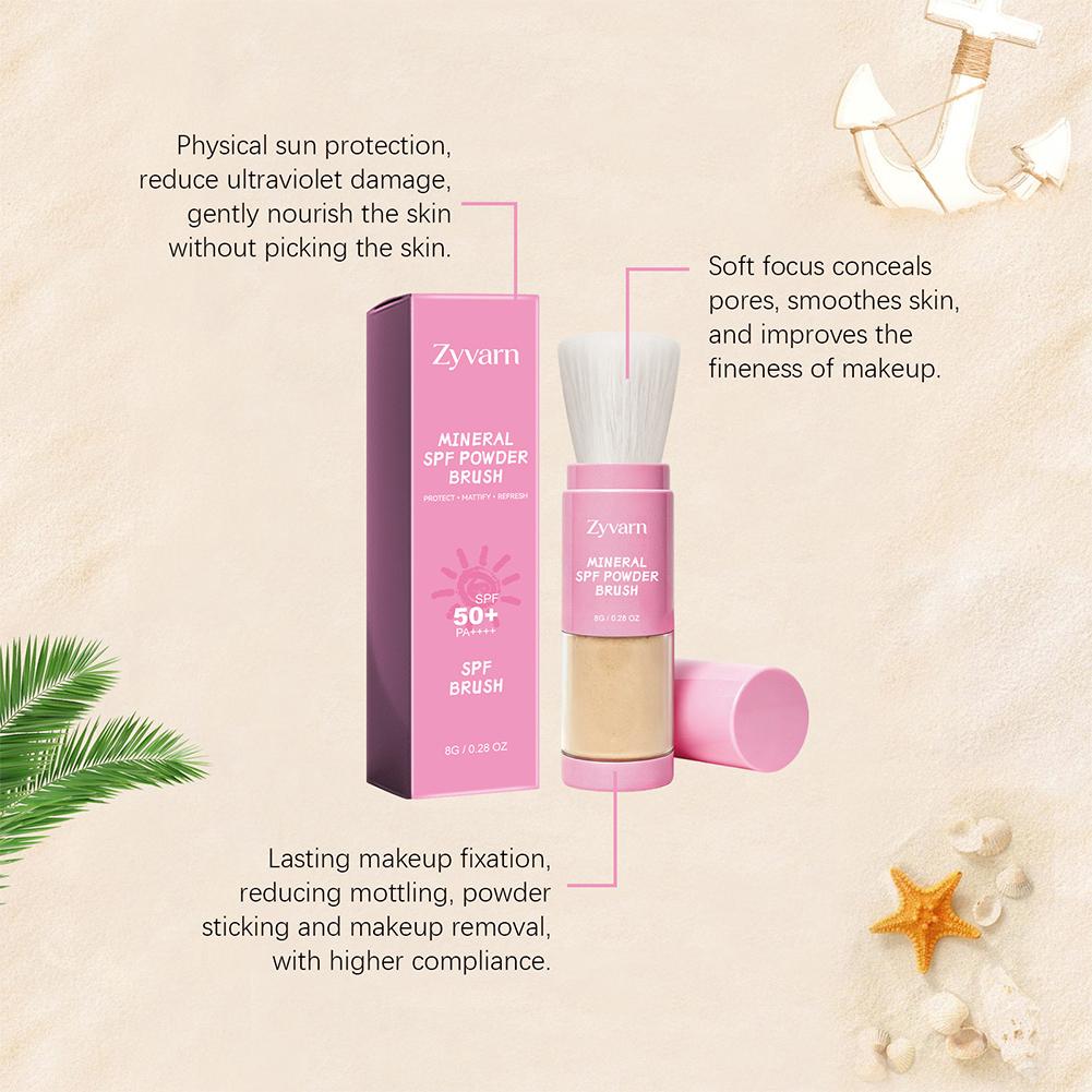 SPF50+ Mineral Sunscreen Powde - مراجعة Physical Sunscreen Mineral وسعره
